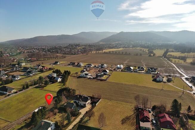 Działka Jawor, ul. Bielska – widok na góry