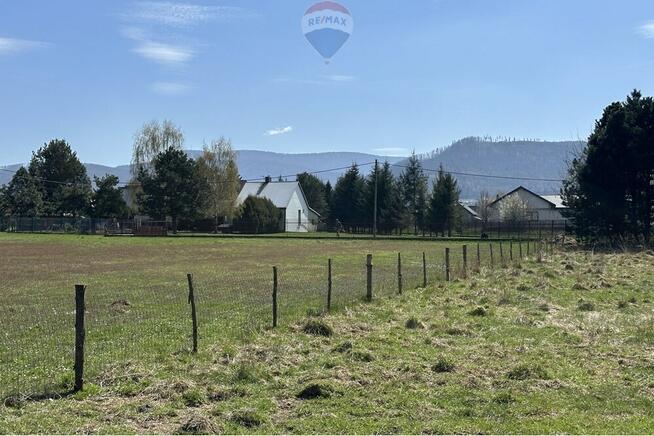 Działka Jawor, ul. Bielska – widok na góry