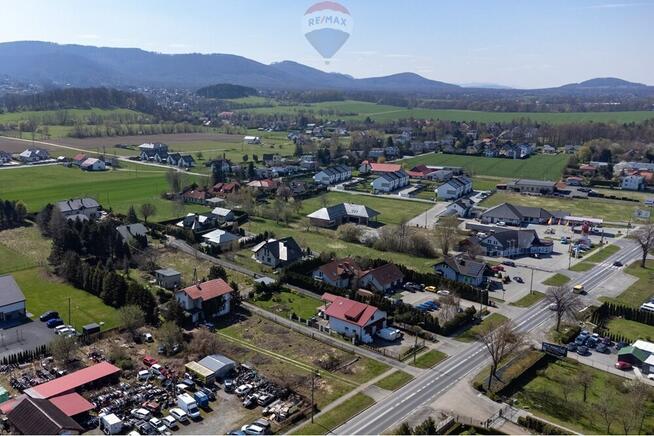 Działka Jawor, ul. Bielska – widok na góry