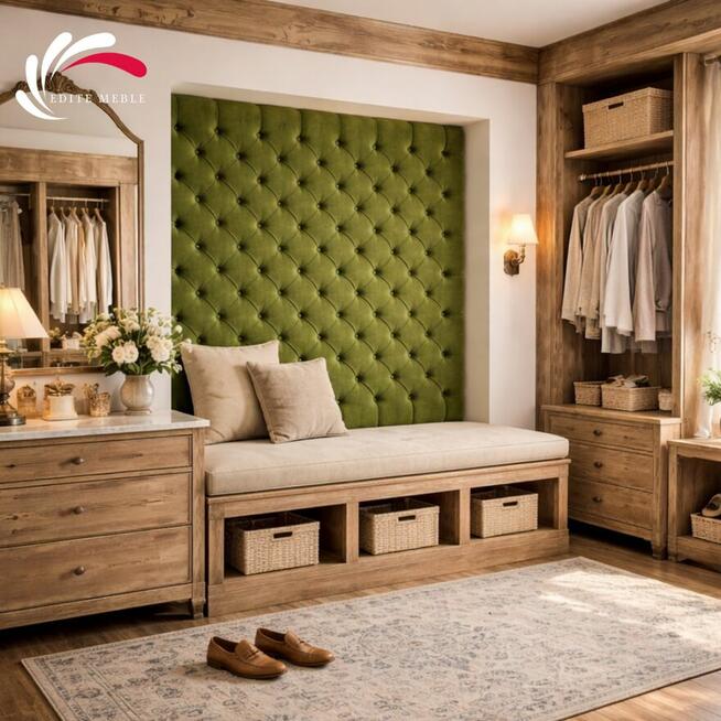 Panele tapicerowane pikowane Zoya – personalizowany komfort