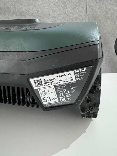 Robot koszący BOSH Indego S + 500,