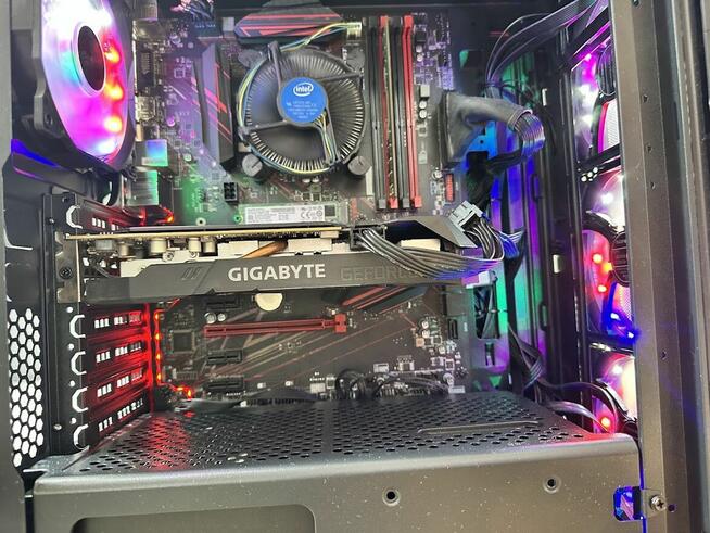 Komputer Gamingowy RGB i5 9400f, gtx 1660 6gb super 16gb ddr