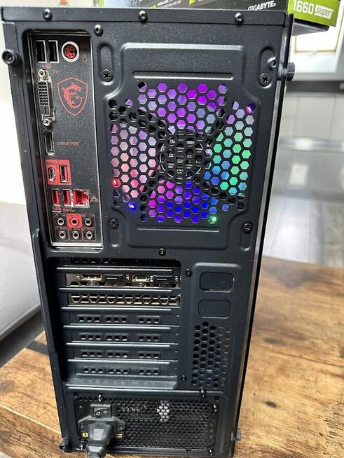 Komputer Gamingowy ARGB i5 9400f, gtx 1660 6gb super 16gb dd