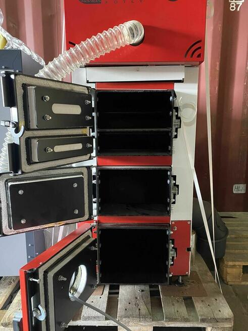 Nowy kocioł na pellet Moceko Bio 16 kW | zasyp górny