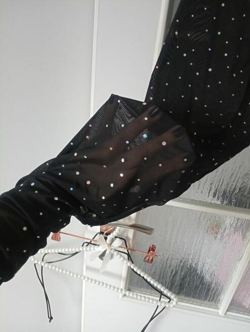 Legginsy z diamencikami, XL