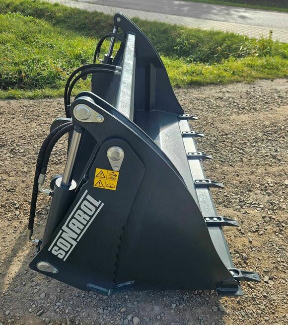 Łyżka do kamieni gruzu , Krokodyl Sonarol 4w1 do ładowacza