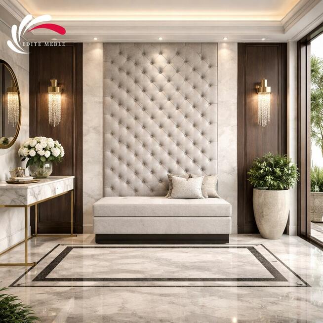 Panele tapicerowane pikowane Zoya – personalizowany komfort