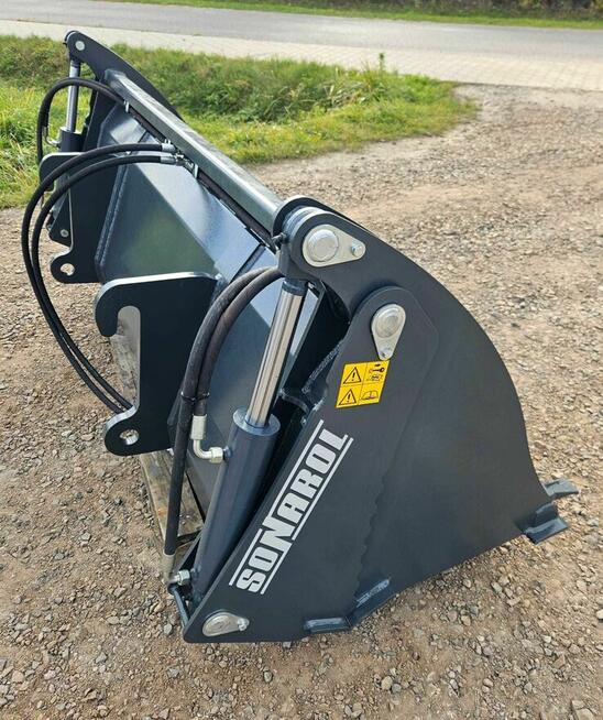 Łyżka do kamieni gruzu , Krokodyl Sonarol 4w1 do ładowacza