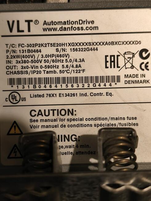 Falowniki danfoss