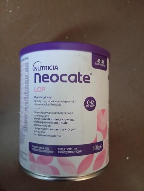 Sprzedam 5 opakowań mleka Nitrcja NEOCATE LCP