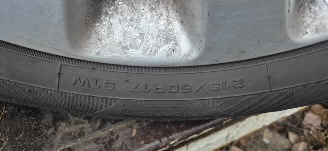alu kola lato 215/50/17 7j17 5x105 jak nowe 23r.8mm