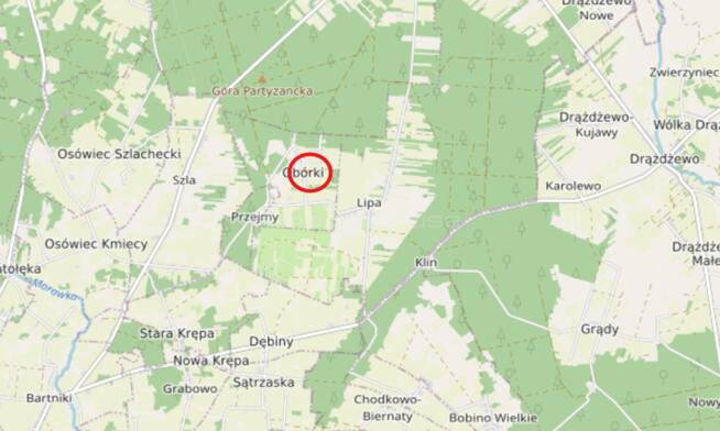 Działka budowlana w sąsiedztwie lasów