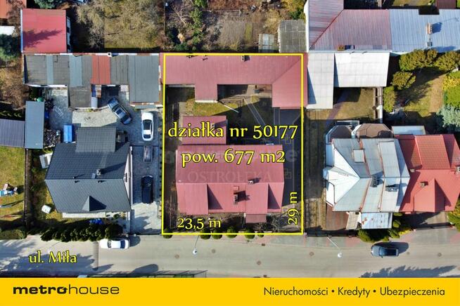 Ostrołęka, ul. Miła: dom z potencjałem