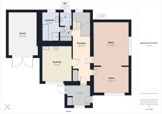 Przestronny dom na dużej działce