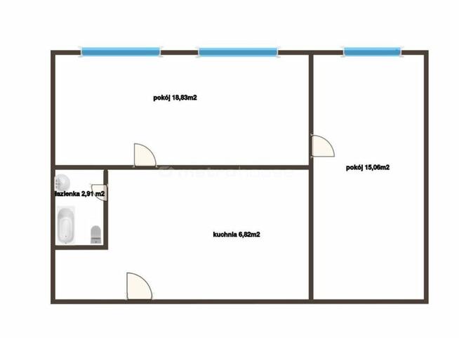 2 pok. Bierutów doskonałe pod inwestycję / flip!