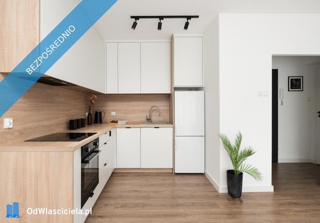 Nowe 2 pokoje z oddzielną sypialnią | pierwszy najem | Mokotów Parking