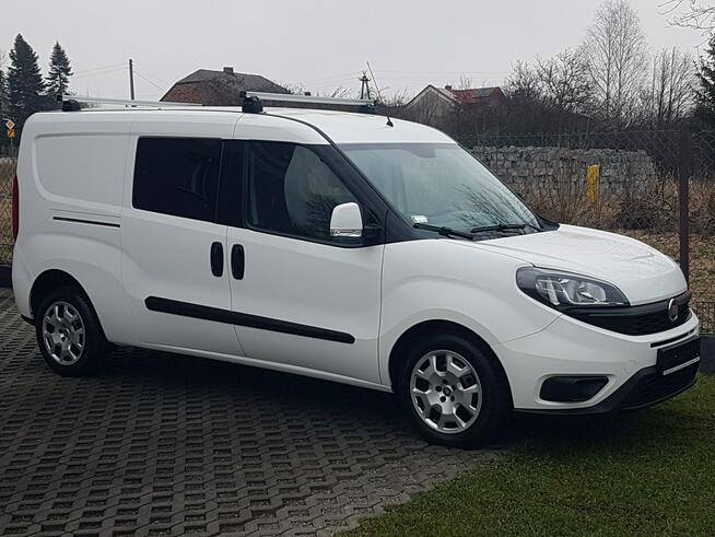 Fiat Doblo MAXI 5 OSÓB DŁUGI KLIMA 2 xDRZWI BOCZNE PRZESUWNE I-WŁAŚCICIEL