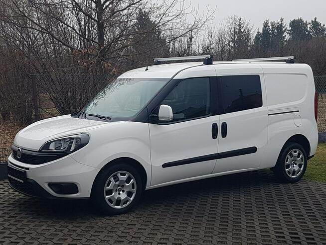 Fiat Doblo MAXI 5 OSÓB DŁUGI KLIMA 2 xDRZWI BOCZNE PRZESUWNE I-WŁAŚCICIEL