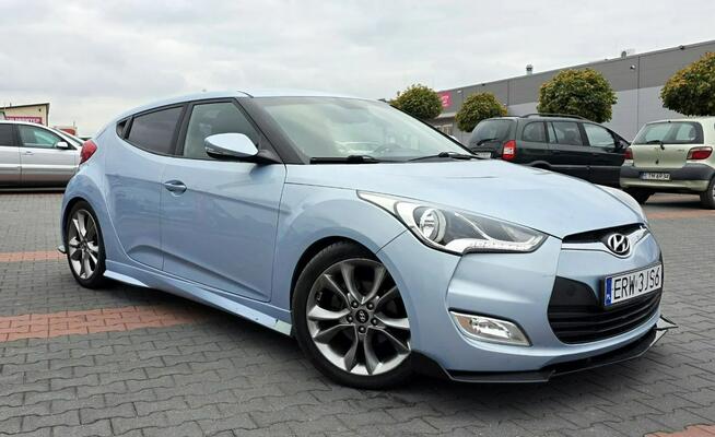Hyundai Veloster 1.6 GDI 140 koni Nagłośnienie ALPINE Klimatyzacja możliwa ZAMIANA