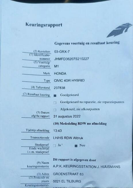 Honda Civic 1.3 IMA Hybrid 95 koni Skóra Klimatronik możliwa ZAMIANA