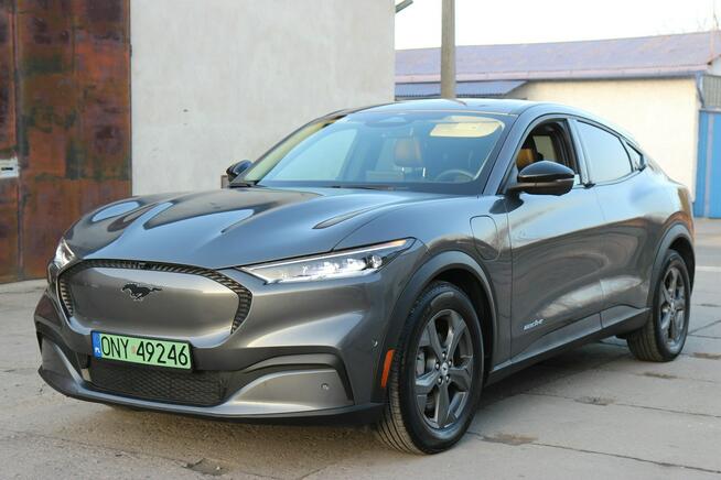 Ford Mustang Mach-E 2023 Elektryk 294KM 610km Zasięg Premium Skóra 22tkm Jak Nowy RWD