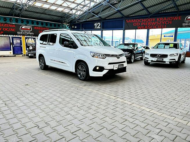 Toyota Proace City Verso AUTOMAT 7-Osób LONG moc:130KM NAVI+Kamera GWAR. 1WŁ Kraj Bezwypad F23%