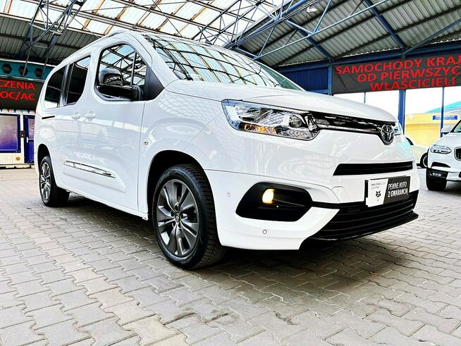 Toyota Proace City Verso AUTOMAT 7-Osób LONG moc:130KM NAVI+Kamera GWAR. 1WŁ Kraj Bezwypad F23%