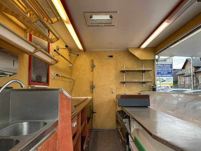 Mercedes Sprinter Autosklep wędlin Gastronomiczny Food Truck Foodtruck Sklep Borco 2012