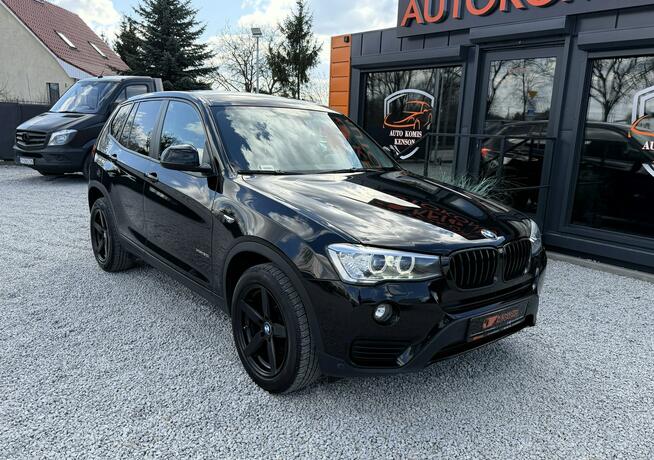 BMW X3 Pół skóry, Kamera cofania, Nawigacja, LED, Polski Salon, Bezwypadkowy