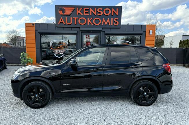 BMW X3 Pół skóry, Kamera cofania, Nawigacja, LED, Polski Salon, Bezwypadkowy
