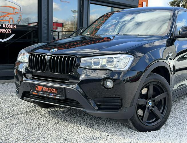 BMW X3 Pół skóry, Kamera cofania, Nawigacja, LED, Polski Salon, Bezwypadkowy