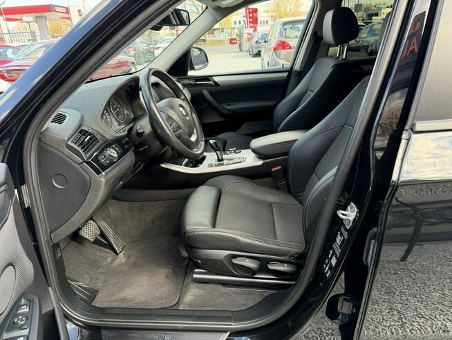 BMW X3 Pół skóry, Kamera cofania, Nawigacja, LED, Polski Salon, Bezwypadkowy