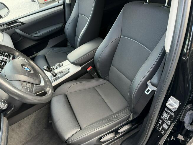 BMW X3 Pół skóry, Kamera cofania, Nawigacja, LED, Polski Salon, Bezwypadkowy