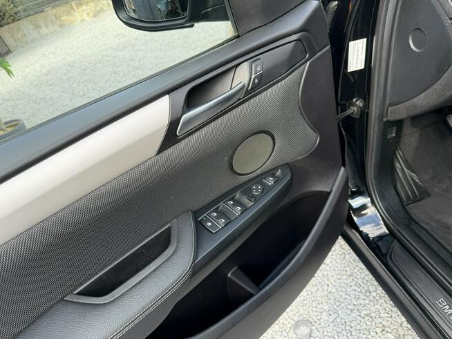 BMW X3 Pół skóry, Kamera cofania, Nawigacja, LED, Polski Salon, Bezwypadkowy
