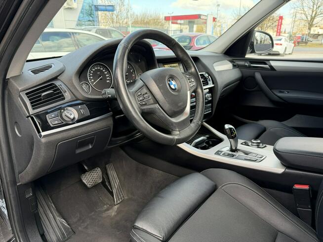 BMW X3 Pół skóry, Kamera cofania, Nawigacja, LED, Polski Salon, Bezwypadkowy