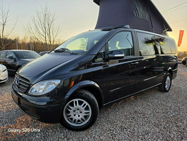Mercedes Viano 2.2CDI#150PS#LONG#Kamper#Skóry#Klima#Nawiewy#7 Osób#Świeży Import#Opła