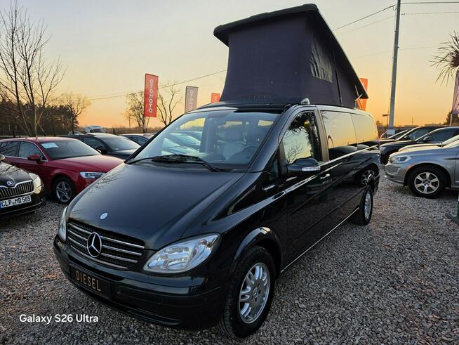 Mercedes Viano 2.2CDI#150PS#LONG#Kamper#Skóry#Klima#Nawiewy#7 Osób#Świeży Import#Opła