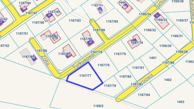 2 km do plaży | płaska | wszystkie media w drodze