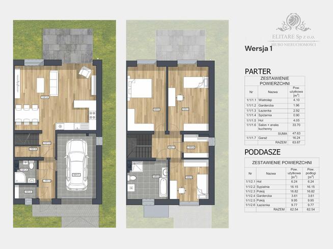 Dom o pow. 109,85m2 + garaż16,24m2, pompa ciepła/ Miłoszyce, Jelcz Laskowic