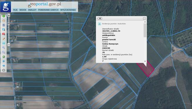 Na sprzedaż: Atrakcyjna działka rolna 1,99 ha – Chocim, gm.