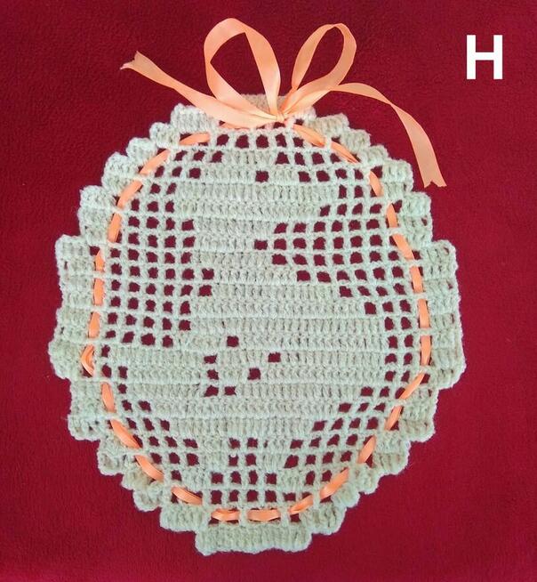 Duże ozdoby wielkanocne pisanki zajączki kurki... ok.30x35cm