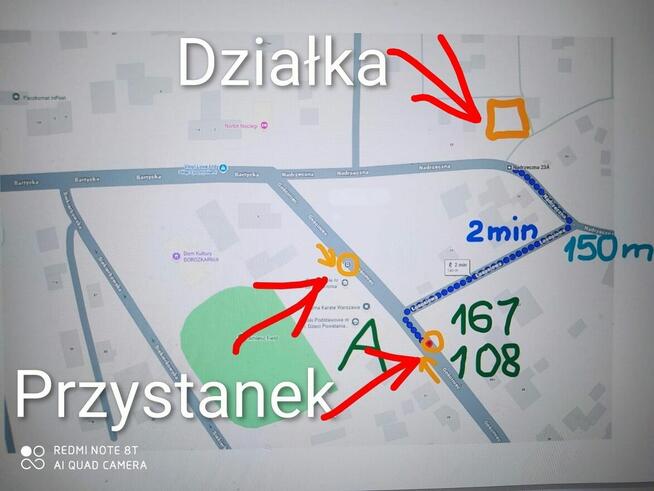 Sprzedam działkę ROD na Mokotowie przy ul. Nadrzecznej 6a