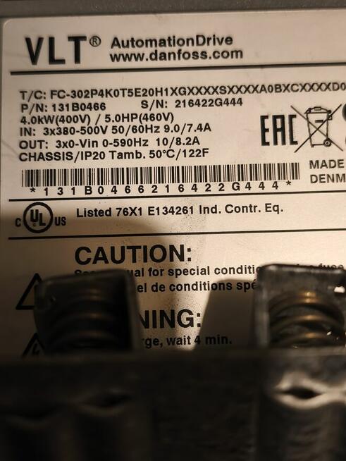 Falowniki danfoss