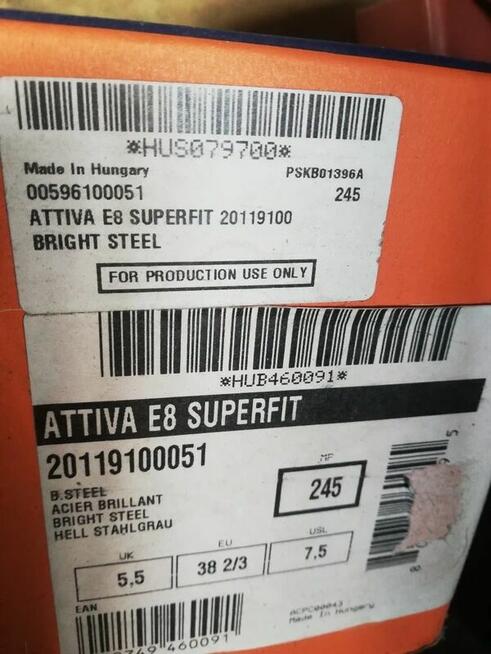 Nowe Buty Tecnica attiva E8 superfit Steel rozmiar 38