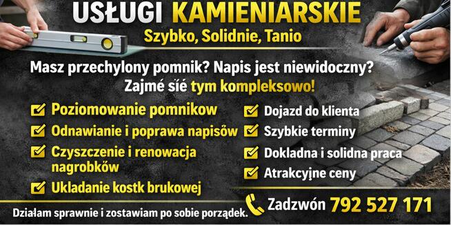 Nagrobki /Podnoszenie Pomników