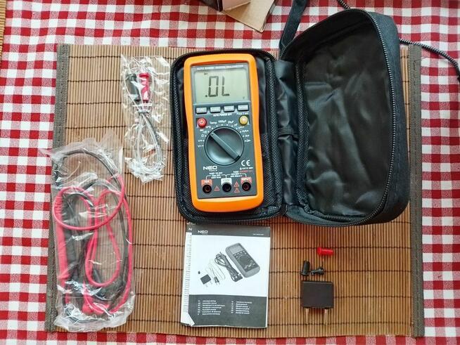 Miernik cyfrowy,, neo tools,,