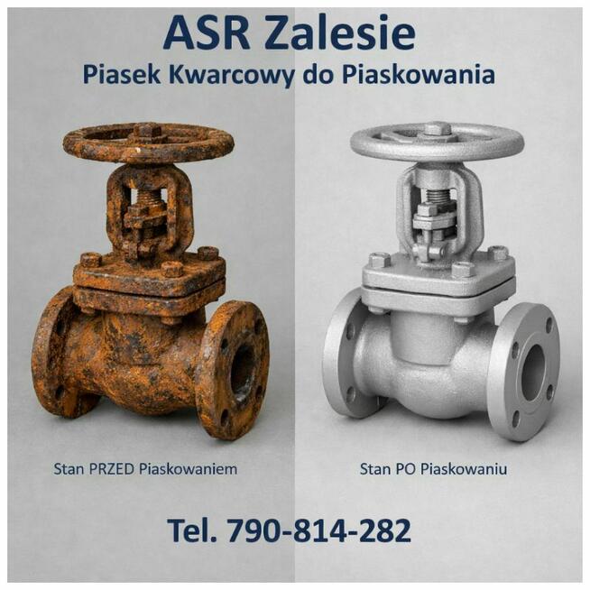 Piasek do piaskowania - Suchy