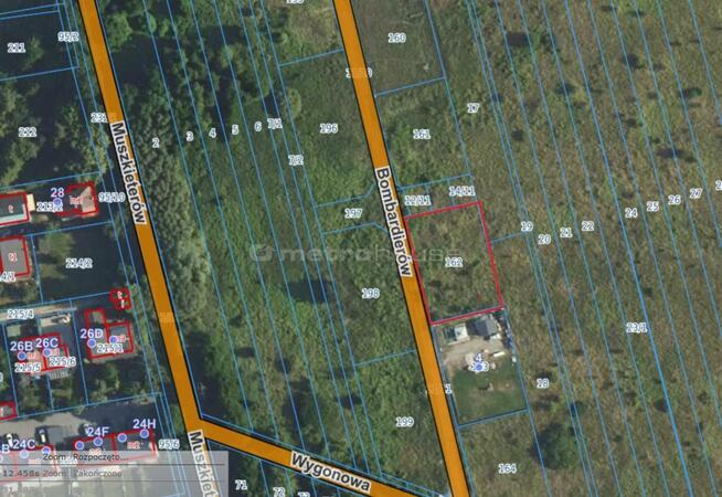 Na sprzedaż działka Brwinów Bombardierów