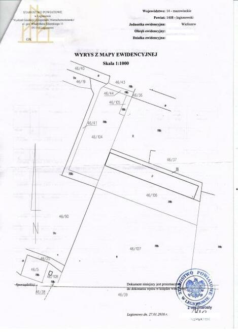 Lokal użytkowy Wieliszew, Baczyńskiego Krzystofa Kamila