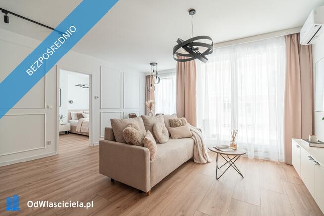 Stylowy apartament nad Odrą | 48 m² | Nowa Przystań – Kępa Parnicka